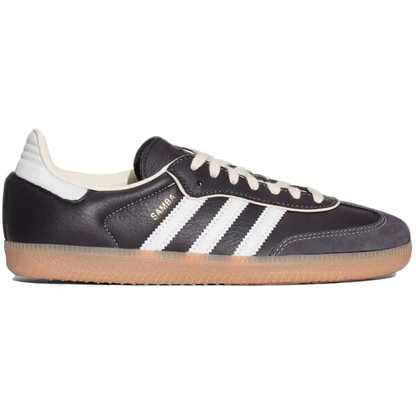 adidas アディダス レディース スニーカー  【adidas Samba OG Aura Black Cream White (Women\u0027s)】  大いさ US_5(22.0糎) Aura Black/Cream White/Gold Metallic