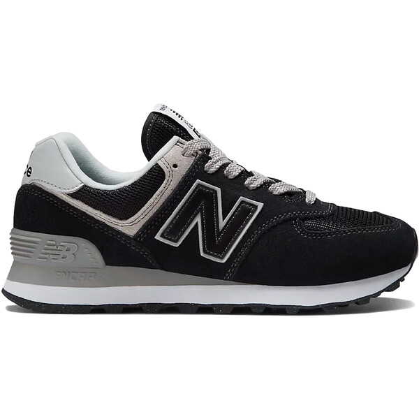 New Balance ニュー平衡にする レディース スニーカー  【New Balance 574 Core Black White (Women\u0027s)】  大きさ US_7.5(24.5糎) Black/White