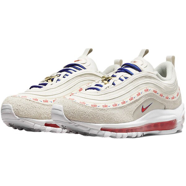 Nike ナイキ レディース スニーカー  【Nike Air Max 97 Light Bone (Women\u0027s)】  大きさ US_8(25.0珊) Light Bone/Deep Royal Blue/White/University Red