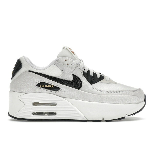 Nike ナイキ レディース スニーカー  【Nike Air Max 90 LV8 White Metallic Gold Black (Women\u0027s)】  大きさ US_W_11.5 White/Team Red/Metallic Gold/Black