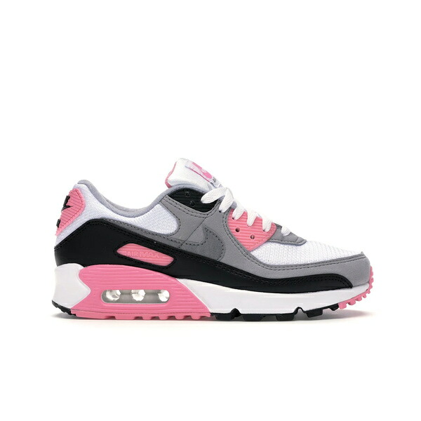Nike ナイキ レディース スニーカー  【Nike Air Max 90 Recraft Rose (Women\u0027s)】  大きさ US_9(26.0珊) White/Particle Grey-Light Smoke Grey-Rose