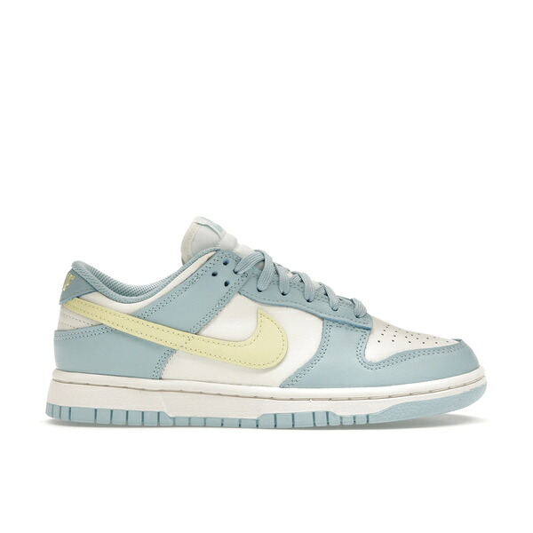 Nike ナイキ レディース スニーカー  【Nike Dunk Low Ocean Bliss Citron Tint (Women\u0027s)】  大きさ US_6.5(23.5糎) Sail/Ocean Bliss/Light Silver/Citron Tint