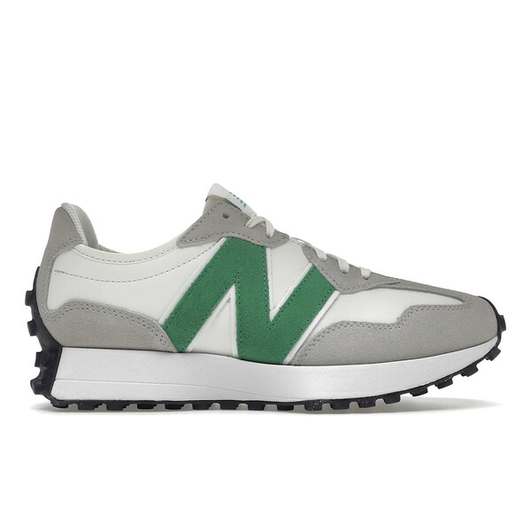 New Balance ニューバランス レディース スニーカー 【New Balance 327 White Green (Women's)】 サイズ US_6.5(23.5cm) White/Grey/Green｜asty