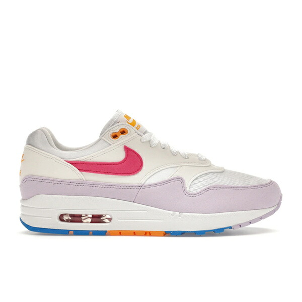 Nike ナイキ レディース スニーカー 【Nike Air Max 1 White Alchemy Pink (Women's)】 サイズ US_W_10 White/Alchemy Pink-Photo Blue-Sundial-Lilac Bloom｜asty 44,280円