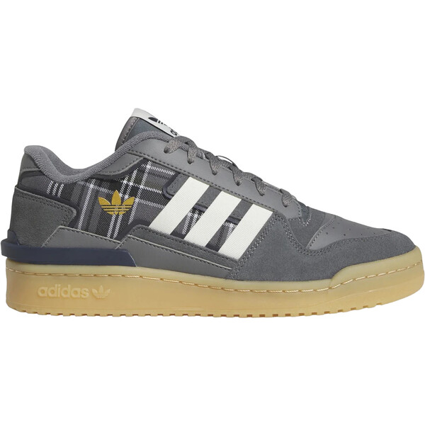 adidas アディダス メンズ スニーカー 【adidas Forum Exhibit Low Grey Plaid】 サイズ US_7(25.0cm) Grey Four/Cream White/Collegiate Navy|asty