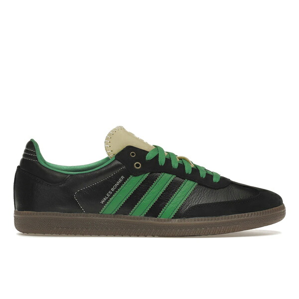 adidas アディダス メンズ スニーカー 【adidas Samba Wales Bonner Black】 サイズ US_10.5(28.5cm) Core Black/Cream White/Green|asty