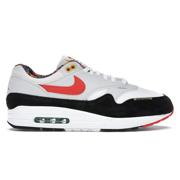 Nike ナイキ メンズ スニーカー 【Nike Air Max 1 Live Together, Play Together】 サイズ US_10(28.0cm) White/Photon Dust-Astronomy Blue-Chile Red|asty