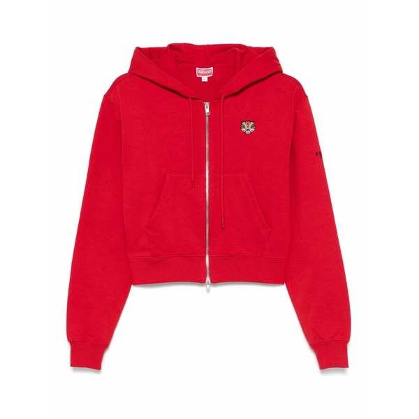 ケンゾー レディース パーカー・スウェットシャツ アウター Lucky tiger hoodie Red