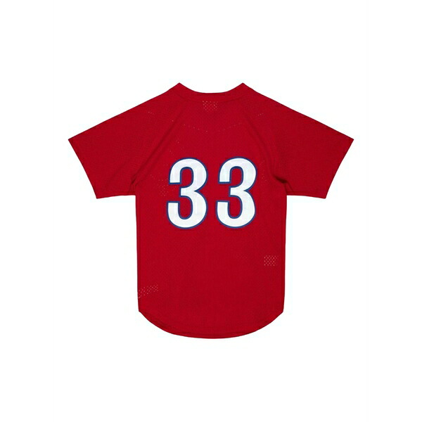 ミッチェル\u0026ネス メンズ プルオーバー トップス Expos 1989 larry walker jersey Red