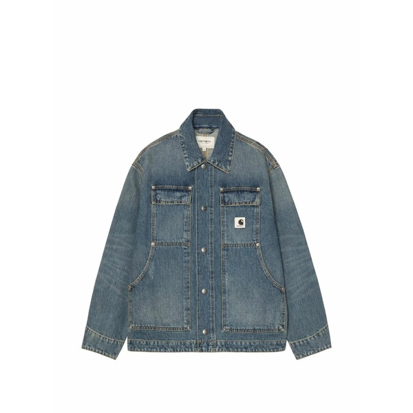 鉄道車両ハート型 レディース 上衣＆上衣 アウター W\u0027og arctic jacket Blue コート・ジャケット-レディースファッション