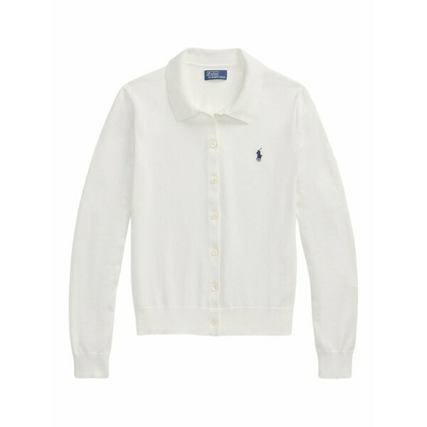 ラルフローレン レディース スポーツシャツ トップス Jersey polo top White