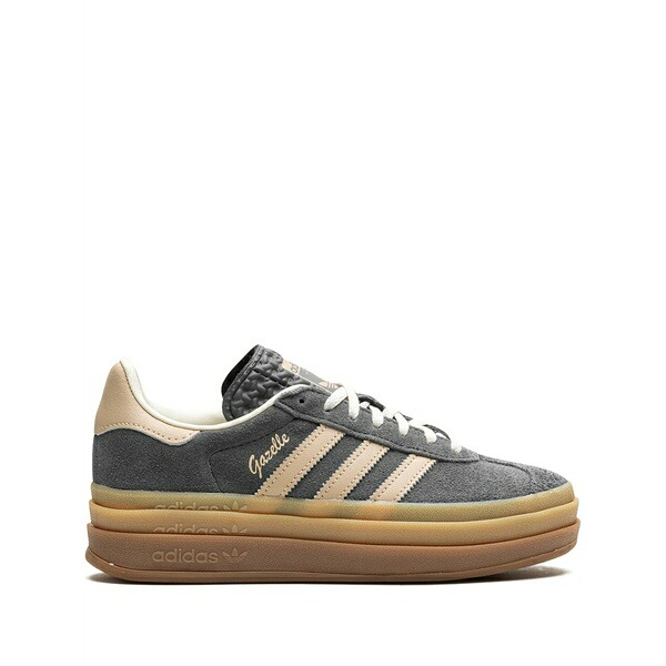 アディダス レディース スニーカー シューズ Gazelle bold suede sneakers Grey|asty