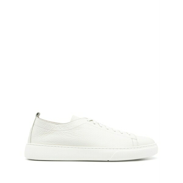 ヘンダーソン・ブラッコ メンズ スニーカー シューズ Leather sneakers White スニーカー-靴-メンズ靴