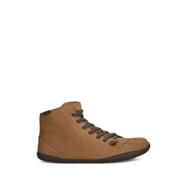 カンペール レディース スニーカー シューズ Peu lace-up sneakers Brown|asty