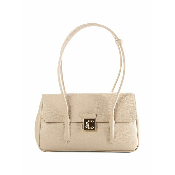 コチネレ レディース ショルダーバッグ 御徒面子 Textured shoulder bag Neutrals