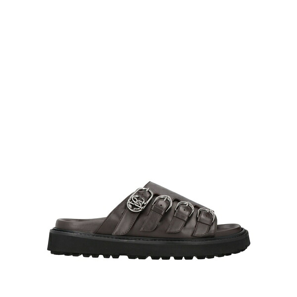 【貨物輸送無料】 ロベルトカヴァリ メンズ サンダル シューズ Sandals Brown