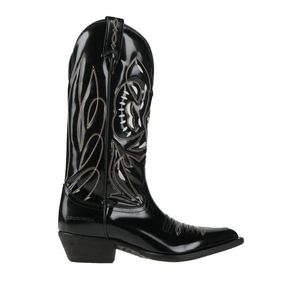 【貨物輸送無料】 ディースクエアード メンズ ブーツ シューズ Boots Black