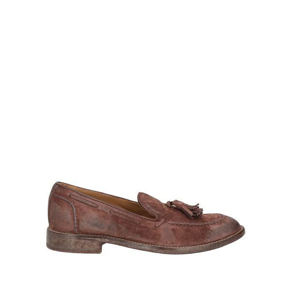 【貨物輸送無料】 モマ メンズ スリッポン・ローファー シューズ Loafers Brown