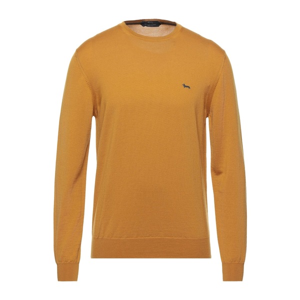 【貨物輸送無料】 ハーモント \u0026 知恵袋 メンズ 編み物\u0026プルオーバー アウター Sweaters Yellow