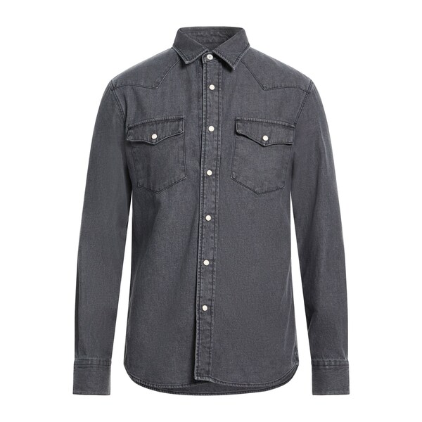 【送料無料】 テラ・ジェノバ メンズ シャツ トップス Denim shirts Grey