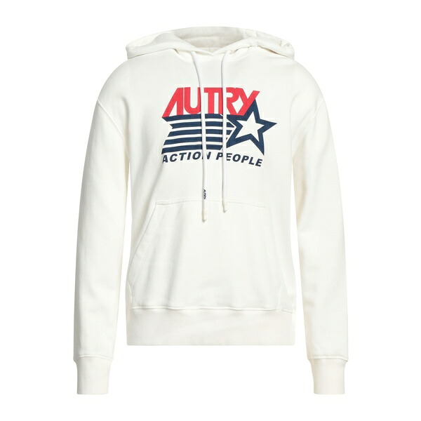 【貨物輸送無料】 オートリー メンズ パーカー・スウェットシャツ アウター Sweatshirts White