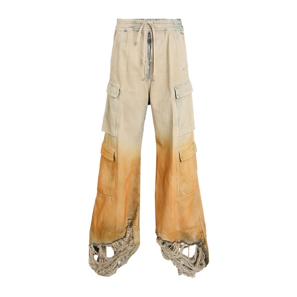 【貨物輸送無料】 リックオウエンス メンズ ジーンズズボン下 ボトムス Jeans Orange