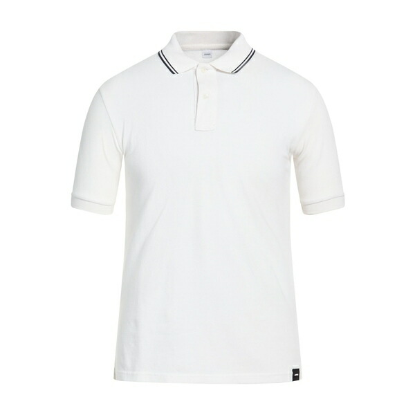 【貨物輸送無料】 アスペジ メンズ プルオーバー トップス Polo shirts White