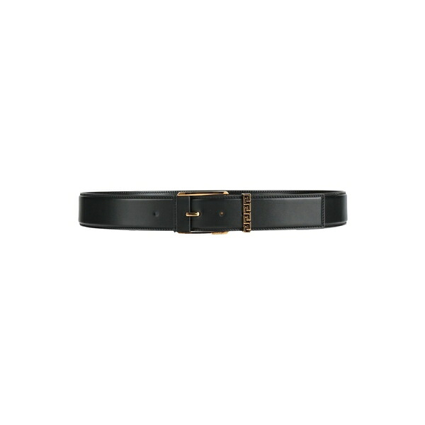 【貨物輸送無料】 ヴェルサーチ メンズ 胴締め 佩び物 Belts Black