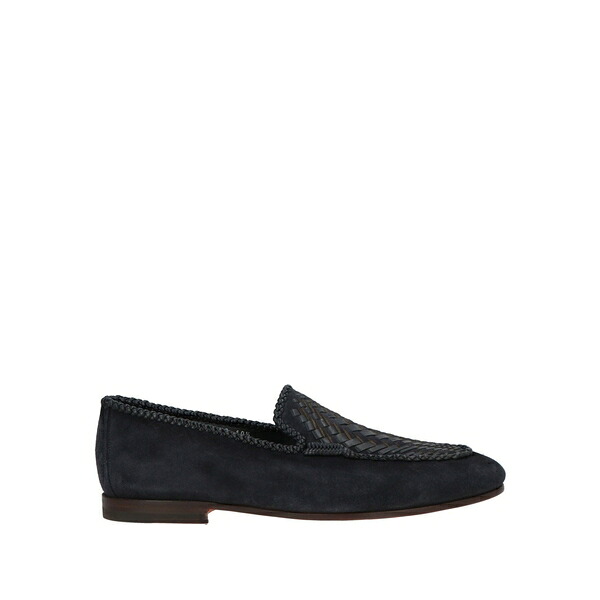 【送料無料】 サントーニ メンズ スリッポン・ローファー シューズ Loafers Blue｜asty