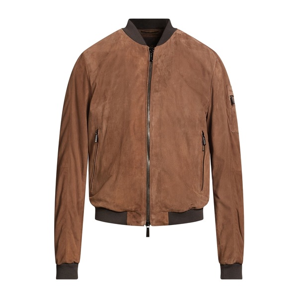 【貨物輸送無料】 ムーレー メンズ 上衣＆上衣 アウター Jackets Brown