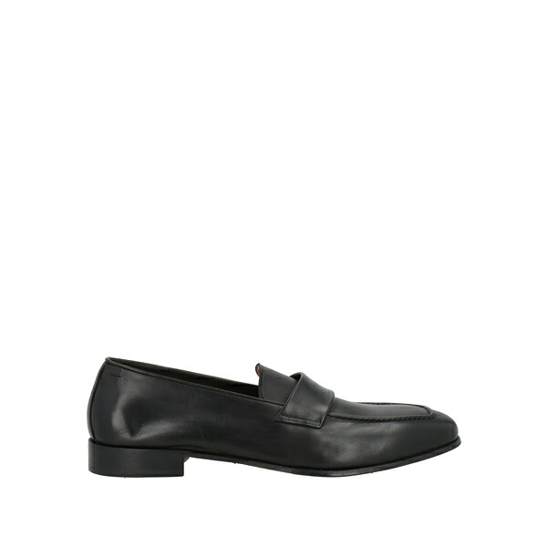 【貨物輸送無料】 カルピエーレ メンズ スリッポン・ローファー シューズ Loafers Black