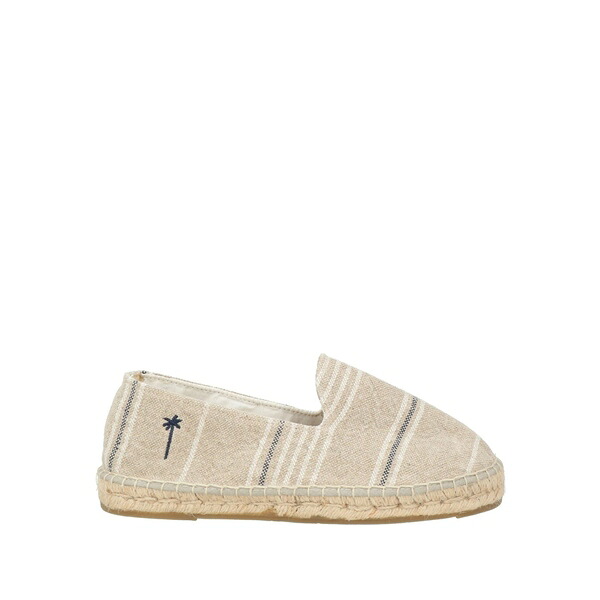 【貨物輸送無料】 マネブ メンズ サンダル シューズ Espadrilles Beige