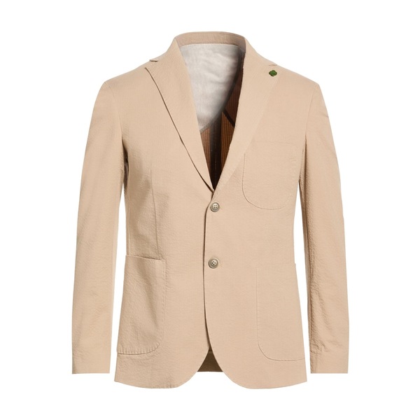 【貨物輸送無料】 エレディ デル ドゥカ メンズ 上衣＆上衣 アウター Blazers Beige