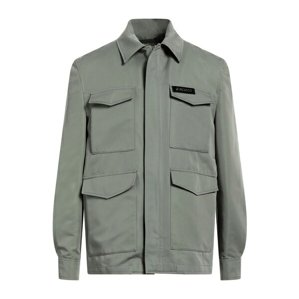 【貨物輸送無料】 ロベルトカヴァリ メンズ 上衣＆上衣 アウター Jackets Green コート・ジャケット-メンズファッション