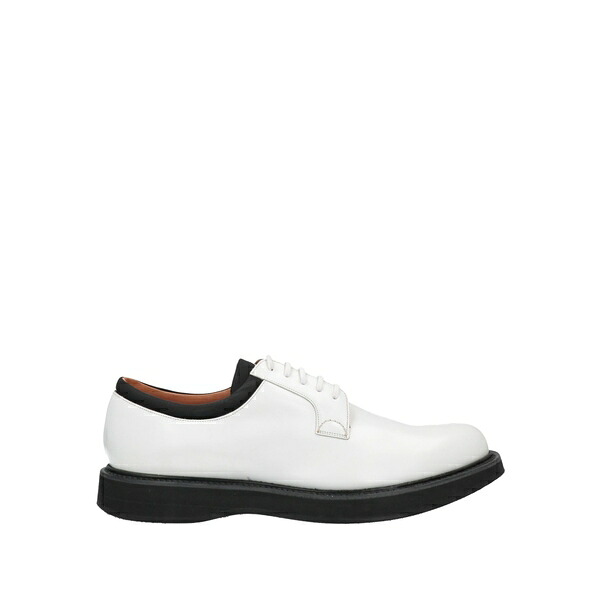 【貨物輸送無料】 教会堂 メンズ お召しものシューズ シューズ Lace-up shoes White