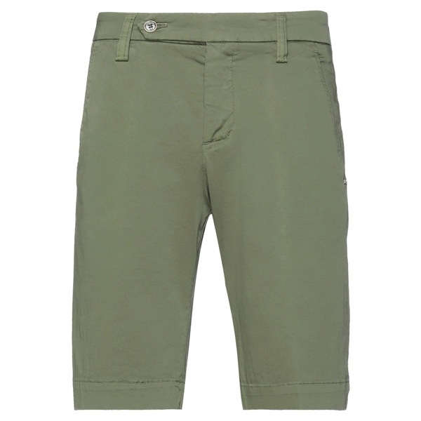 【貨物輸送無料】 アントレ 意中の女 メンズ 心地よいズボン下 ボトムス Shorts \u0026 Bermuda Shorts Green ズボン・パンツ-メンズファッション