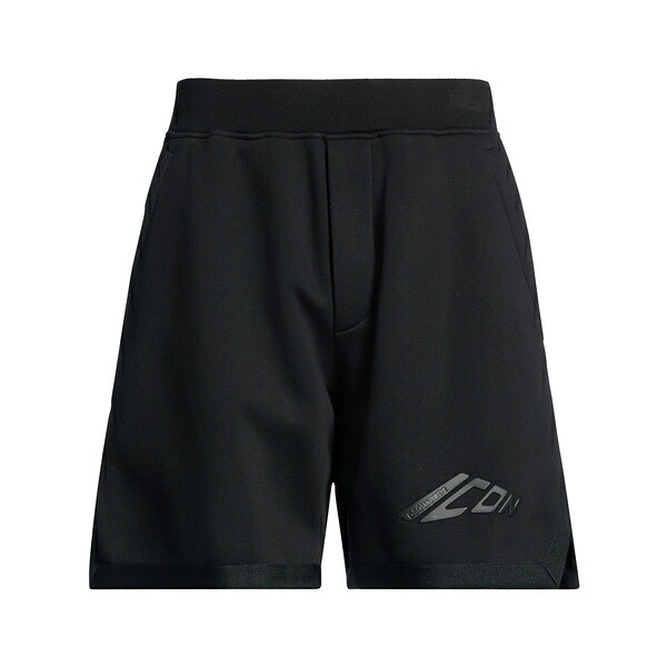 【送料無料】 ディースクエアード メンズ カジュアルパンツ ボトムス Shorts & Bermuda Shorts Black|asty