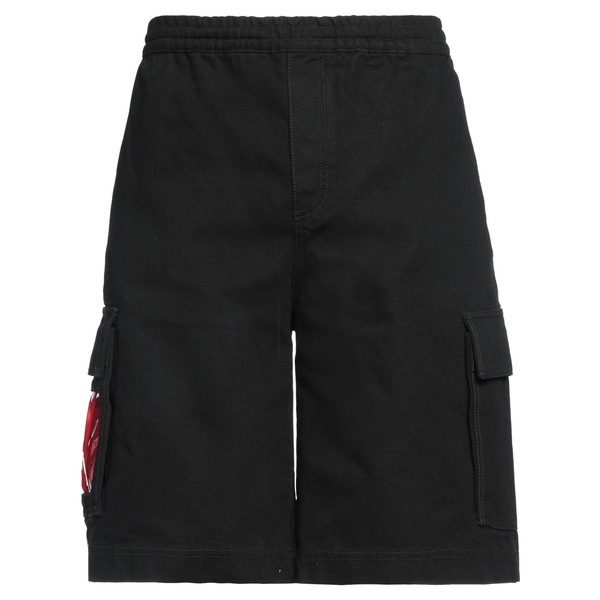 【送料無料】 フォーティーフォー・レーベル・グループ メンズ カジュアルパンツ ボトムス Shorts \u0026 Bermuda Shorts Black