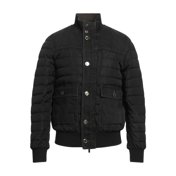 【貨物輸送無料】 ムーレー メンズ 上衣＆上衣 アウター Puffers Black