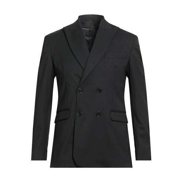 【貨物輸送無料】 ガレパリ メンズ 上衣＆上衣 アウター Blazers Black