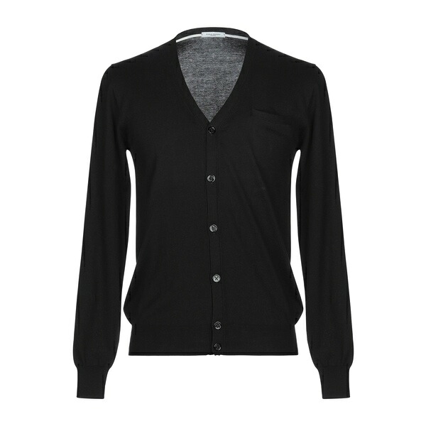 【貨物輸送無料】 パウロペコラ メンズ ジレー アウター Cardigans Black