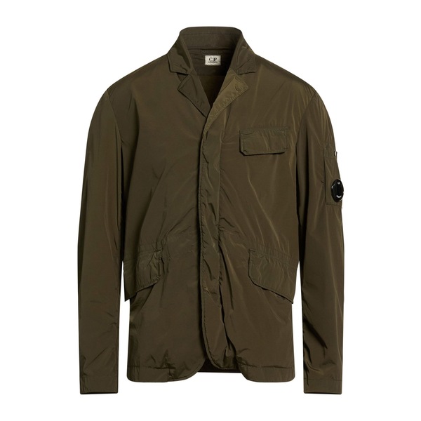 【送料無料】 シーピーカンパニー メンズ ジャケット&ブルゾン アウター Jackets Green|asty