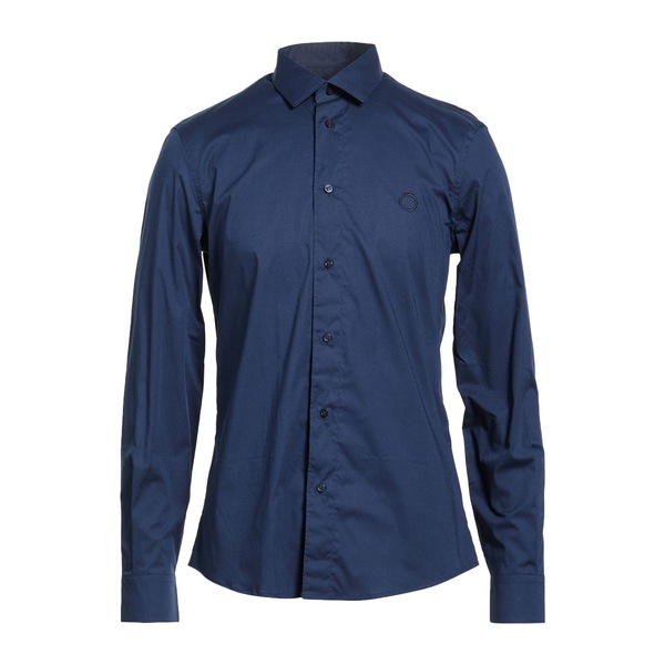 【貨物輸送無料】 トラサルディ メンズ プルオーバー トップス Shirts Blue