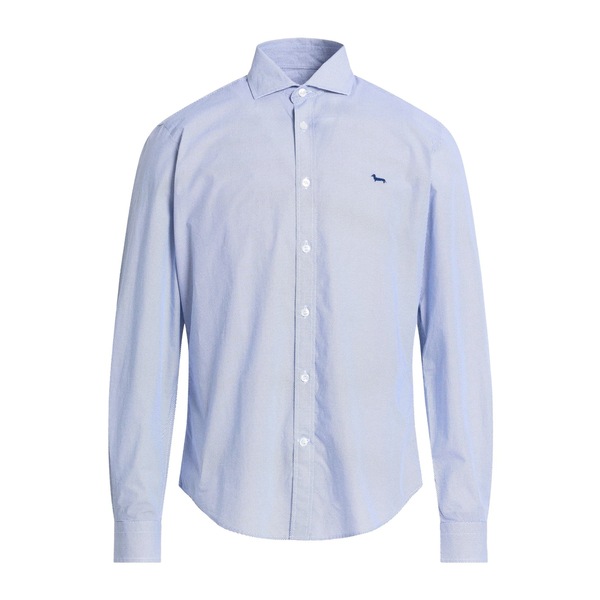 【貨物輸送無料】 ハーモント \u0026 知恵袋 メンズ プルオーバー トップス Shirts Blue