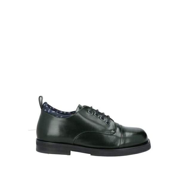 【貨物輸送無料】 エトロ メンズ 御召しものシューズ シューズ Lace-up shoes Green