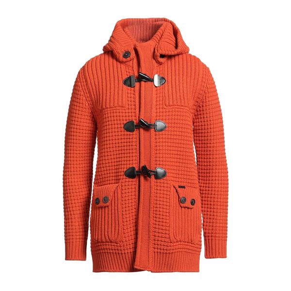 【送料無料】 バーク メンズ ジャケット&ブルゾン アウター Coats Orange|asty