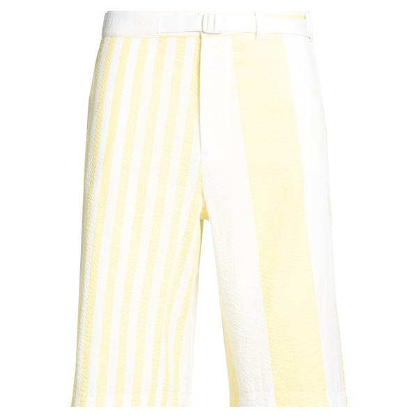 【送料無料】 メゾン キツネ メンズ カジュアルパンツ ボトムス Shorts & Bermuda Shorts Yellow｜asty