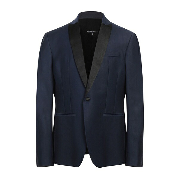 【貨物輸送無料】 パトリツィア ペペ メンズ 上衣＆上衣 アウター Blazers Blue