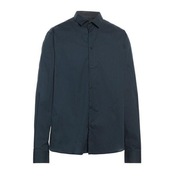 【送料無料】 トラサルディ メンズ シャツ トップス Shirts Blue｜asty