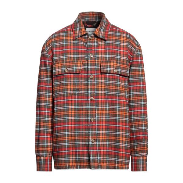 【送料無料】 ドロール・ド・ムッシュ メンズ シャツ トップス Shirts Orange|asty